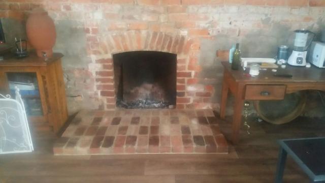After Chiltern Bricklaying worked on the hearth